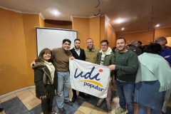 Jóvenes UDI Santiago y Presidenta Comunal